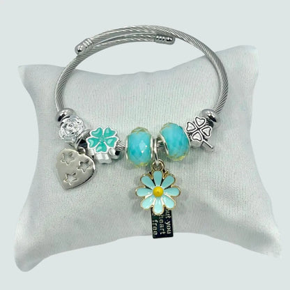Brazalete Margarita azul