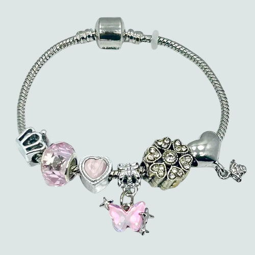 Brazalete Mariposa Corazon