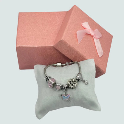 Brazalete Mariposa Corazon